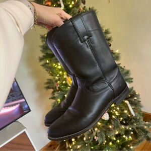Women’s Black Justin’s Roper Cowboy Boots